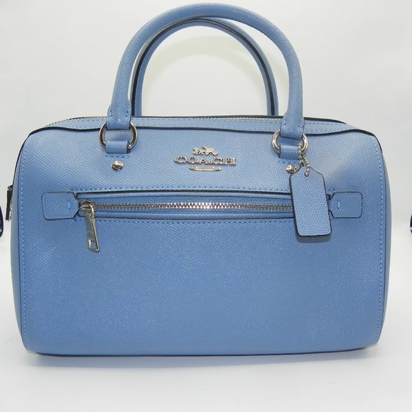 NWOT BABY BLUE COACH CROSSBODY - Picture 1 of 8